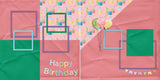 Happy Birthday NPM - Set of 5 Double Page Layouts - 1585