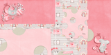 I Heart this Baby Girl NPM - Set of 5 Double Page Layouts - 1593