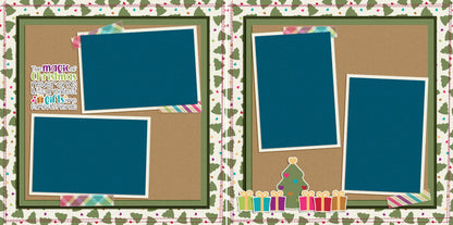 Best Christmas - Set of 5 Double Page Layouts - 1528