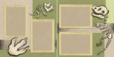 Dino Dig NPM - Set of 5 Double Page Layouts - 1551