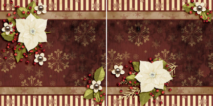 Christmas Cheer NPM - Set of 5 Double Page Layouts - 1316