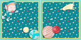 Space Adventures NPM - Set of 5 Double Page Layouts - 1577
