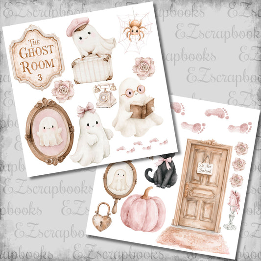The Ghost Room - Clip Art Sheets CAS - 26-372