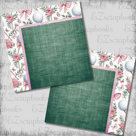 Coquette Golf NPM - Scrapbook Layout - 26-158