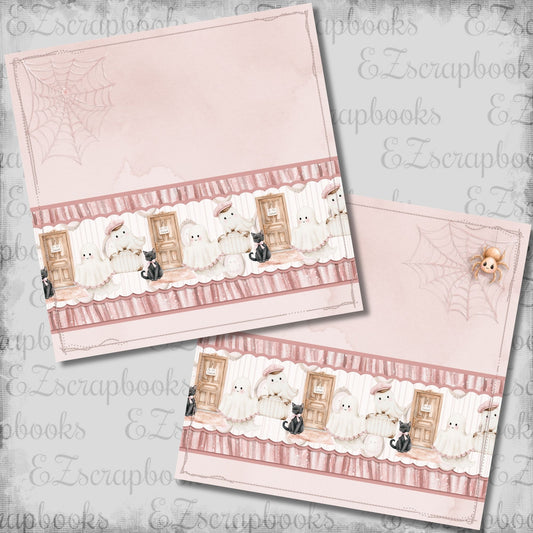 Ghost Room Spider NPM - Scrapbook Layout - 26-359