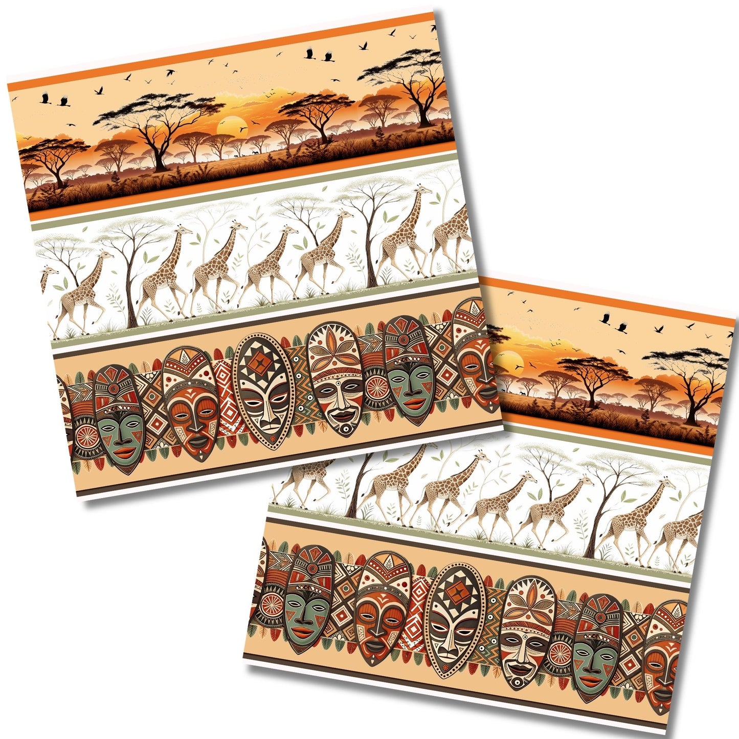 African Savanna Borders - 26-317