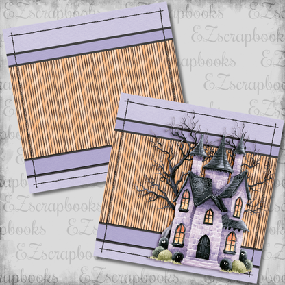 Witching Hour Haunted House NPM - Scrapbook Layout - 26-391