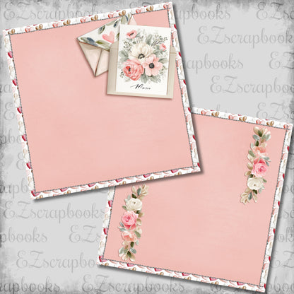Mother's Day Card NPM - Scrapbook Layout - 26-173