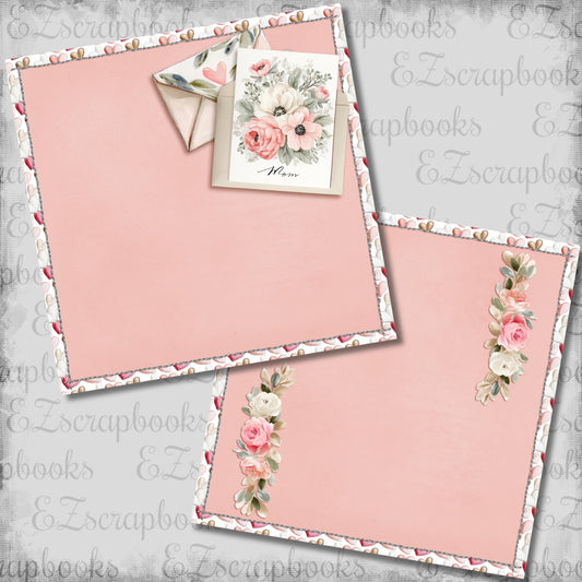 Mother's Day Card NPM - Scrapbook Layout - 26-173