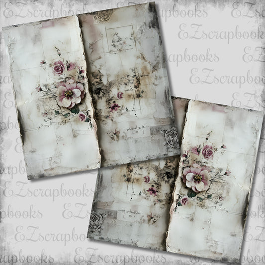 Vintage Romance Design 5 NPM - Scrapbook Layout - 26-201