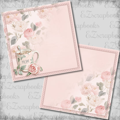 Easy Morning Mom NPM - Scrapbook Layout - 26-171