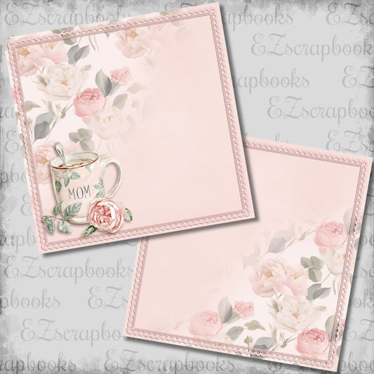 Easy Morning Mom NPM - Scrapbook Layout - 26-171
