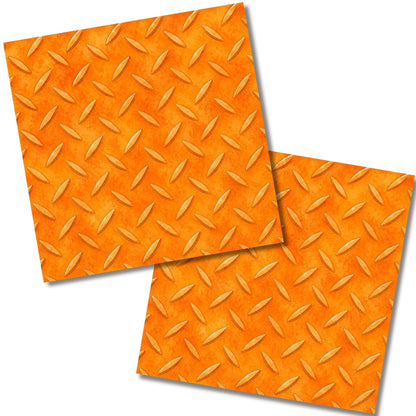 Construction Orange - 12x12 Scrapbook Papers - 26-304