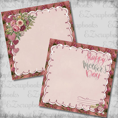Happy Mother's Day NPM - Scrapbook Layout - 26-176