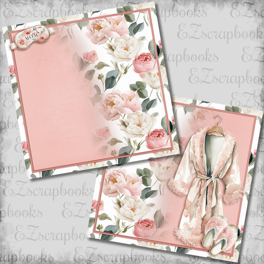 Rest & Relax Mom NPM - Scrapbook Layout - 26-169
