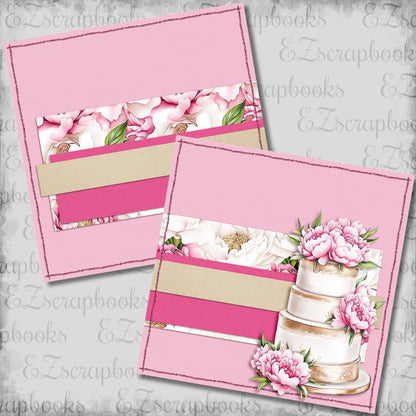 Birthday Queen Cake NPM - Scrapbook Layout - 26-181