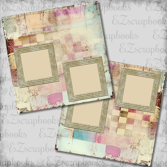 Spring Harmony 4 - Scrapbook Layout - 26-214