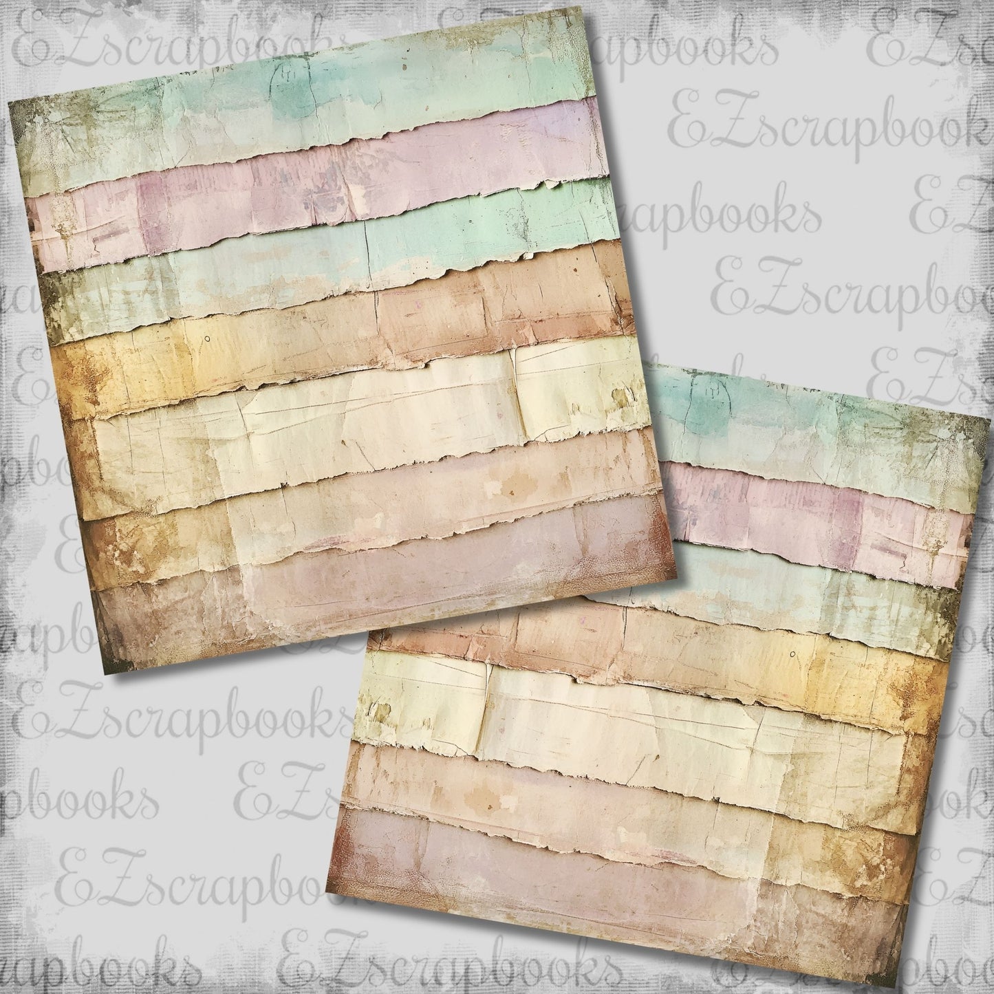 Spring Harmony 1 NPM - Scrapbook Layout - 26-209