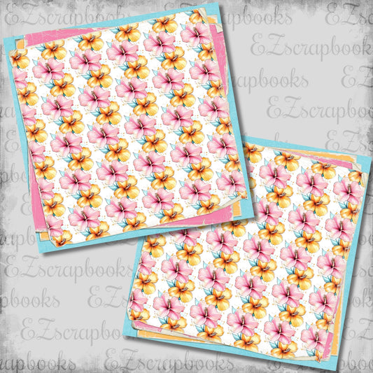 Bright Vacation Stacked NPM - 12x12 Scrapbook Papers - 26-337