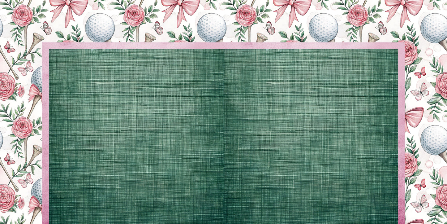 Coquette Golf NPM - Scrapbook Layout - 26-158