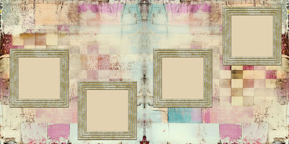 Spring Harmony 4 - Scrapbook Layout - 26-214