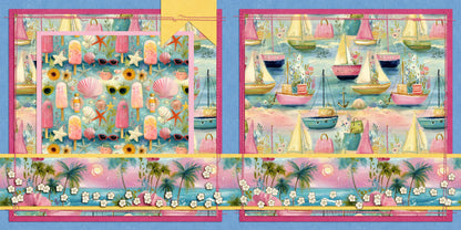 Beachy Pink C NPM - Scrapbook Layout - 26-239