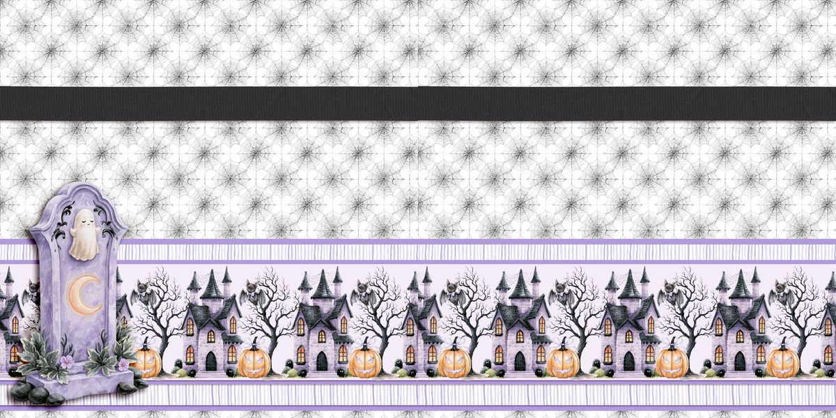 Witching Hour Tombstone NPM - Scrapbook Layout - 26-395