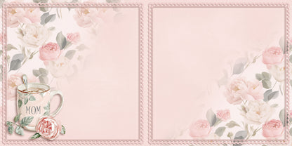Easy Morning Mom NPM - Scrapbook Layout - 26-171