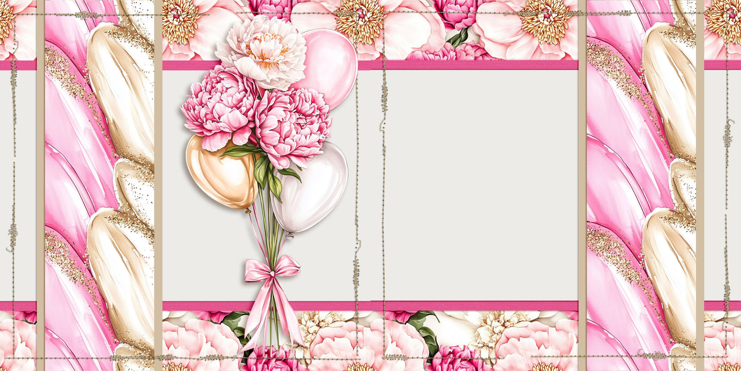 Birthday Queen NPM - Set of 5 Double Page Scrapbook Layouts - 26-1028