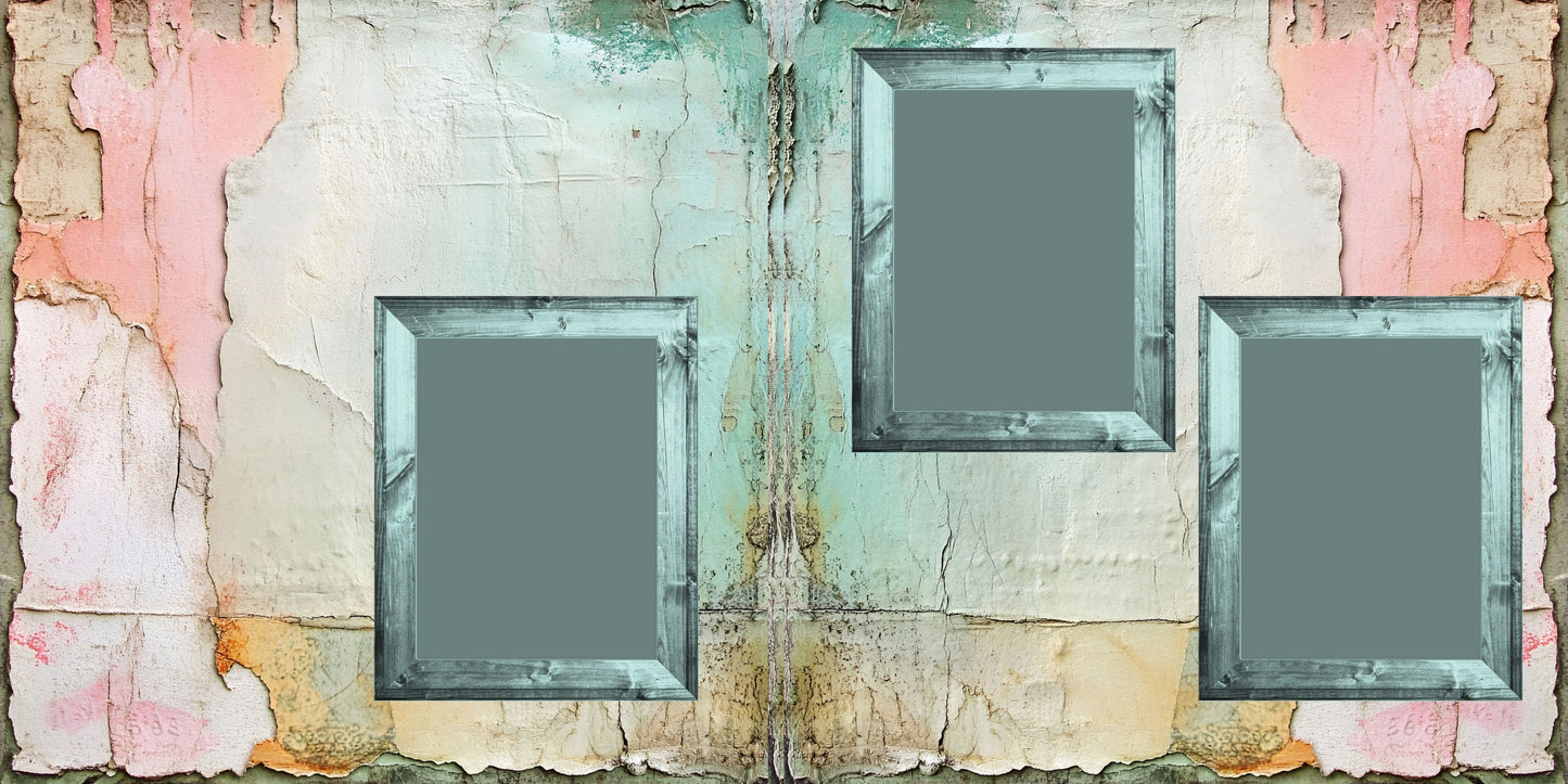 Spring Harmony 2 - Scrapbook Layout - 26-210