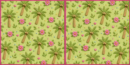 Pinky Palms NPM - Scrapbook Layout - 26-220