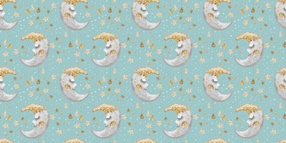 Sweet Dreams Moon Blue - Papers - 23-381