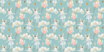 Sweet Dreams Bunny Blue - Papers - 23-385