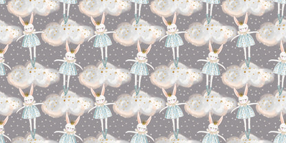 Sweet Dreams Bunny Grey - Papers - 23-386