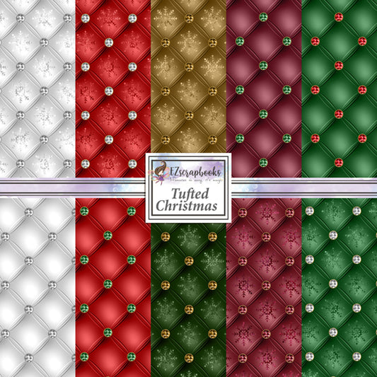 Tufted Christmas - 12X12 Scrapbook Paper Pack - 8580