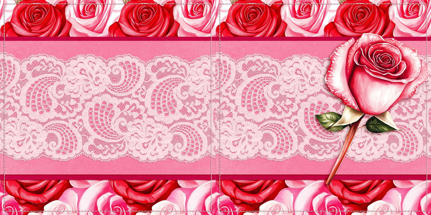 Romantic Rose NPM - Scrapbook Layout - 26-045