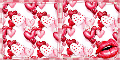Hearts & Kisses NPM - Scrapbook Layout - 26-049
