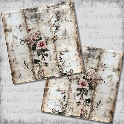 Vintage Romance Design 2 NPM - Scrapbook Layout - 26-198
