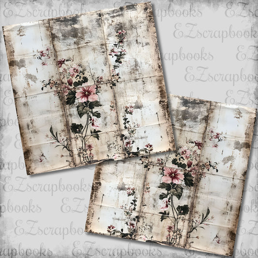 Vintage Romance Design 2 NPM - Scrapbook Layout - 26-198