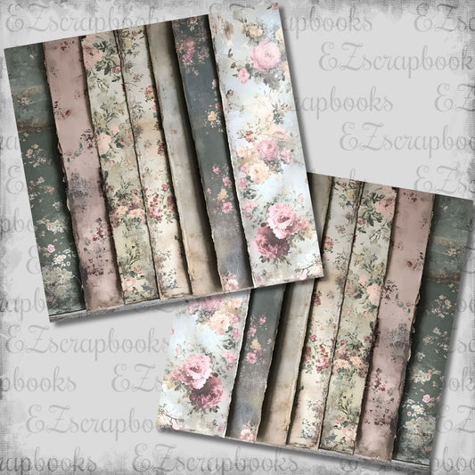Vintage Romance Design 3 NPM - Scrapbook Layout - 26-199