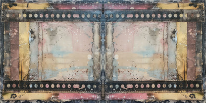 Vintage Grunge Beige NPM - Scrapbook Layout - 26-087