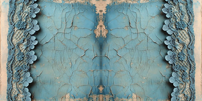 Antique Lace Blue NPM - Scrapbook Layout - 26-153
