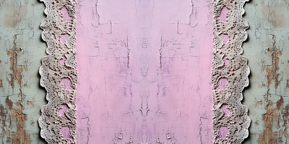 Antique Lace Pink NPM - Scrapbook Layout - 26-152