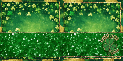 Cutest Little Clover NPM - St Patrick's Scrapbook Layout - 26-109