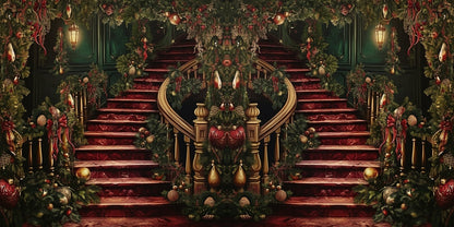 Christmas Staircase NPM - Scrapbook Layout - 25-906