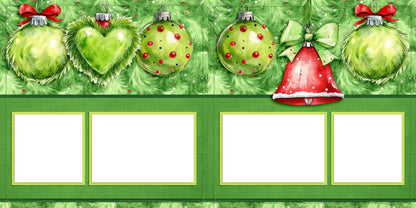 Whimsy Christmas EZ Quick Pages -  Digital Bundle - 10 Digital Scrapbook Pages - INSTANT DOWNLOAD