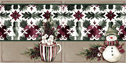 Joyful Snowmen NPM - Christmas Scrapbook Layout - 25-915