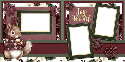 Joyful Time - Christmas EZ Quick Pages -  Digital Bundle - 10 Digital Scrapbook Pages - INSTANT DOWNLOAD