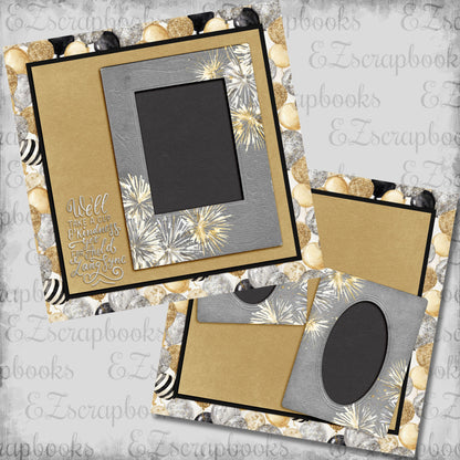 Auld Lang Syne - Scrapbook Layout - 26-028