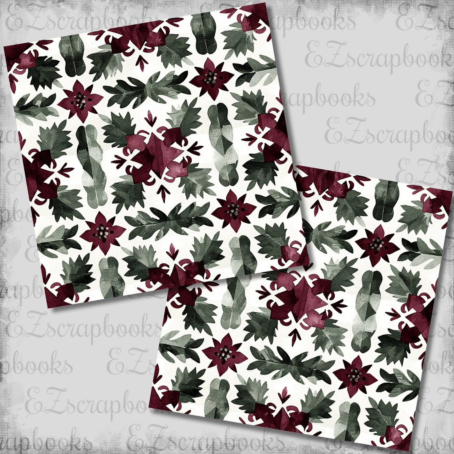 Joyful Pattern - Christmas Scrapbook Papers - 25-924